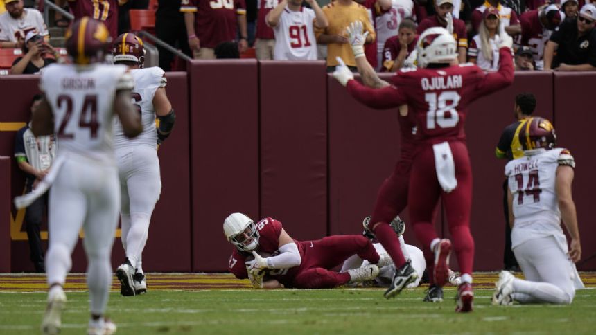 Mistakes by Commanders in their season-opening win show them they have a lot to work on