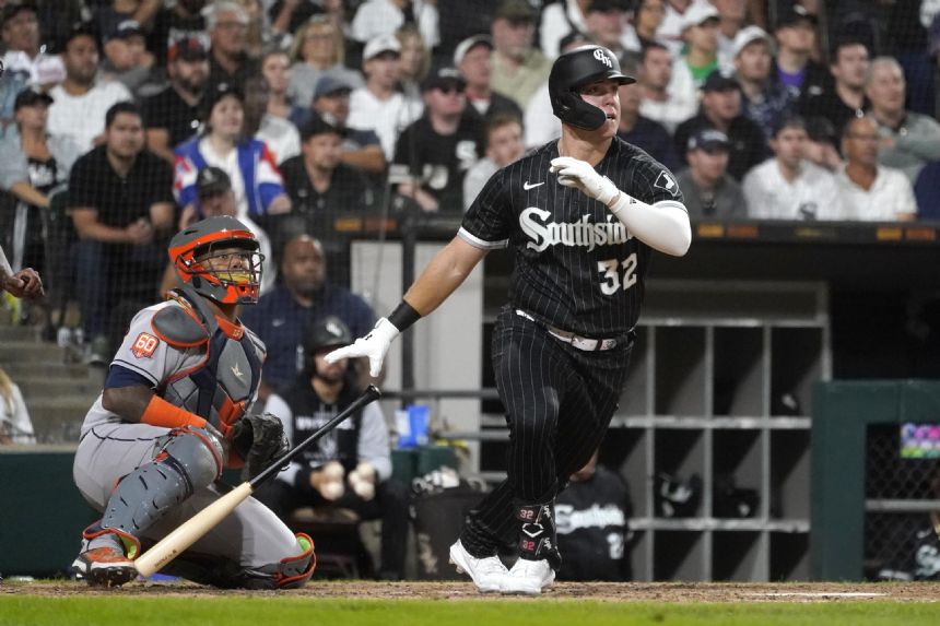 Moncada hits winning single in 8th again, ChiSox beat Astros