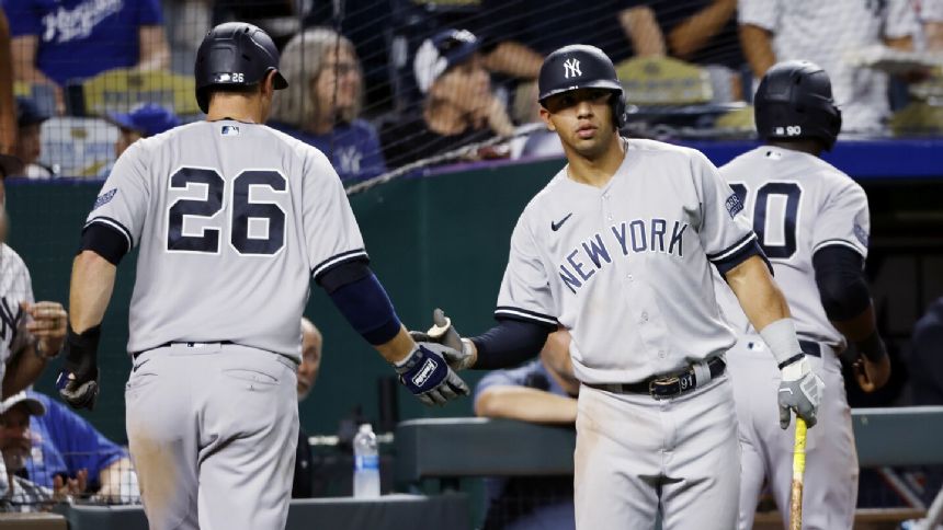 Montas wins season debut and Yankees clinch 31st winning season by beating Royals 5-2
