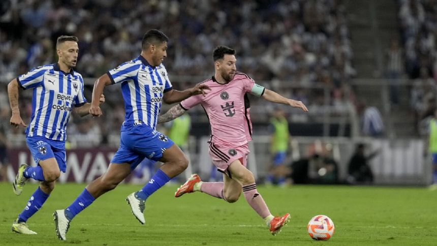 Monterrey defeats Messi and Inter Miami to advance to the CONCACAF semifinals