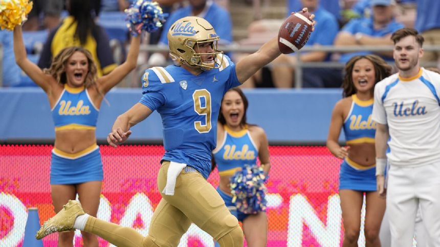 Moore, Schlee propel No. 24 UCLA to 59-7 rout of North Carolina Central
