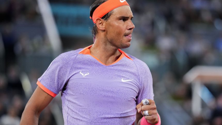 Nadal gets even with De Minaur at Madrid Open. Top-seeded Sinner and Swiatek advance