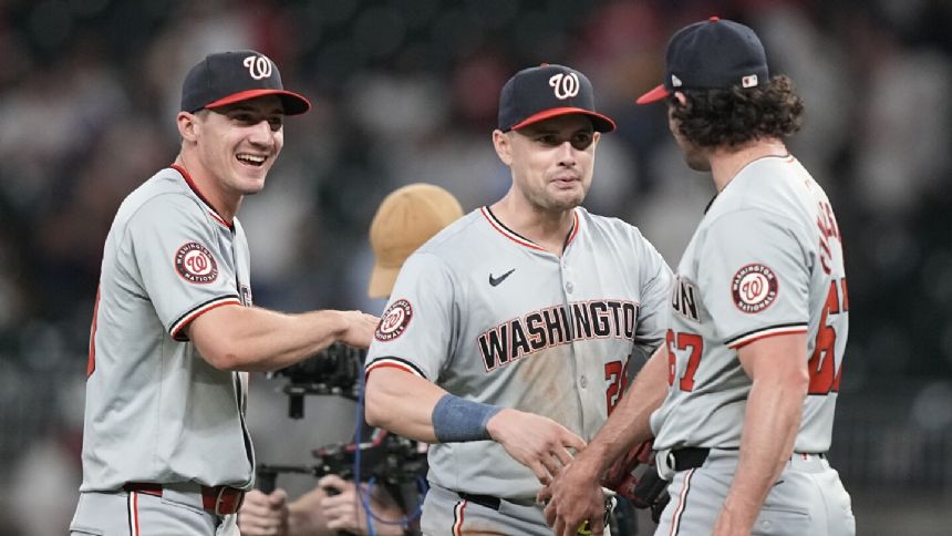 Nationals secure their first four-game series win over the Braves since 2016