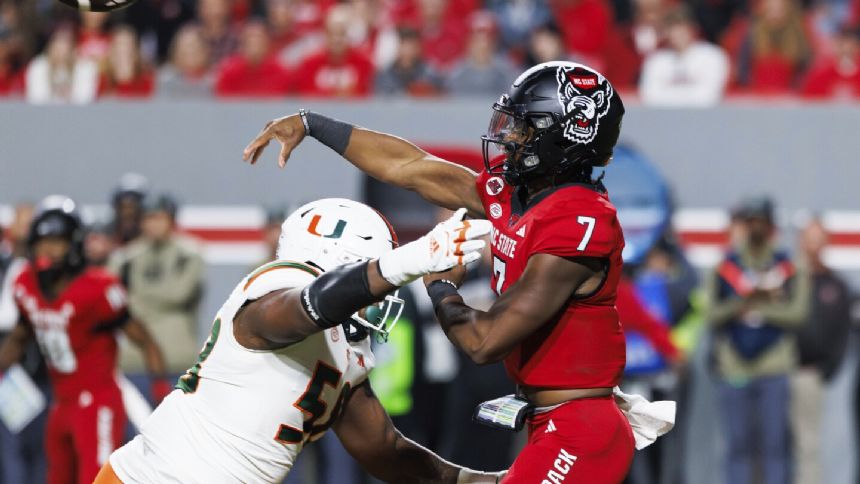 NC State bowl eligible after 20-6 win over Miami
