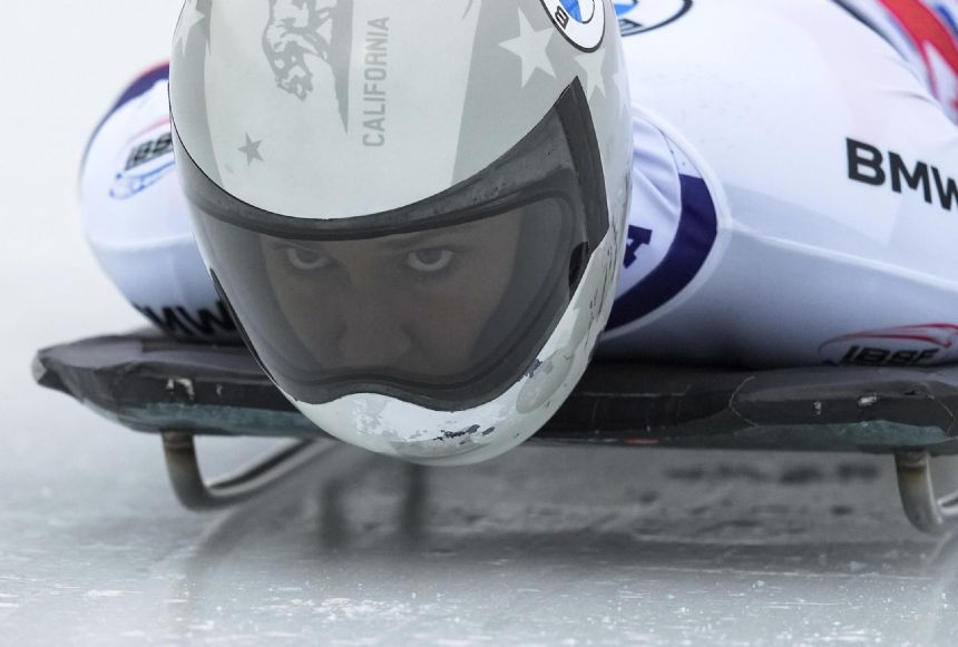 Neise wins skeleton World Cup opener, Clarke 2nd for USA