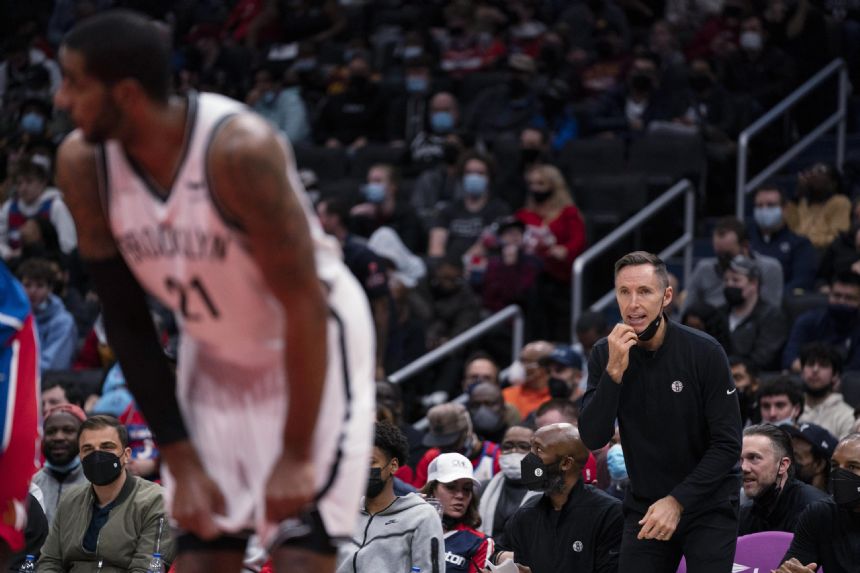 Nets assistant fined for interfering with play vs Wizards