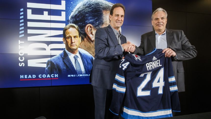 New Jets coach Scott Arniel says he's learned lessons since being fired by Columbus