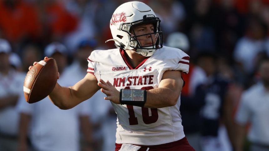 New Mexico State throttles Auburn 31-10 for first win over SEC team