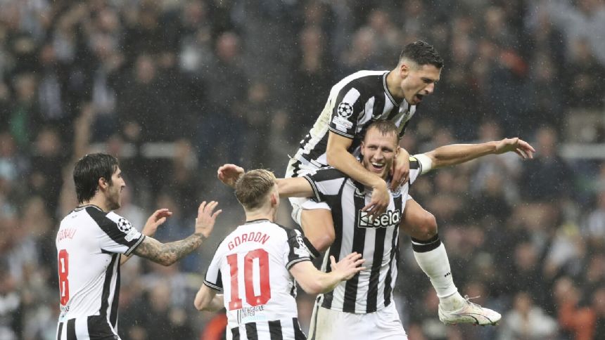 Newcastle beats PSG 4-1 after Saudi project gets 2034 World Cup boost; Man City, Barcelona also win