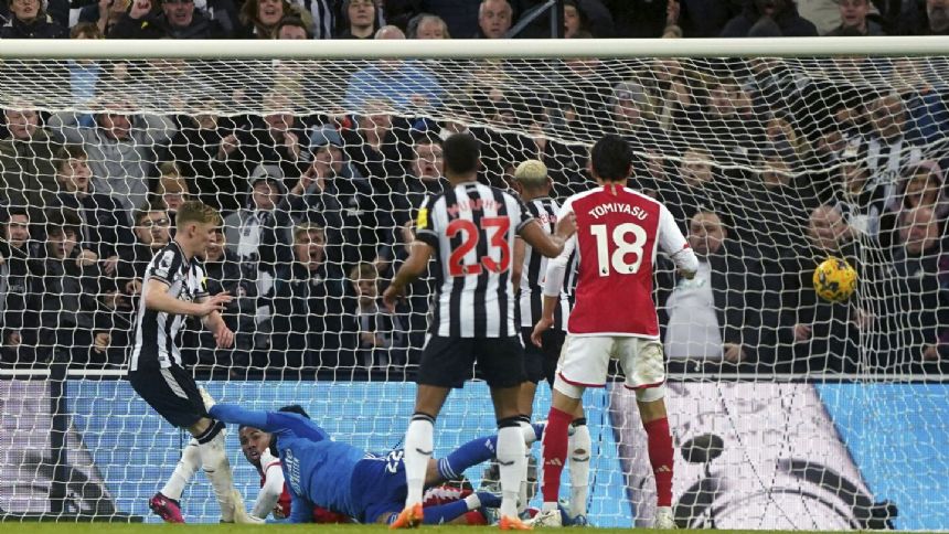 Newcastle consigns Arsenal to first loss in Premier League as contentious Gordon goal earns 1-0 win