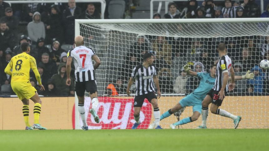 Newcastle handed reality check as Borussia Dortmund ignites Champions League campaign with 1-0 win