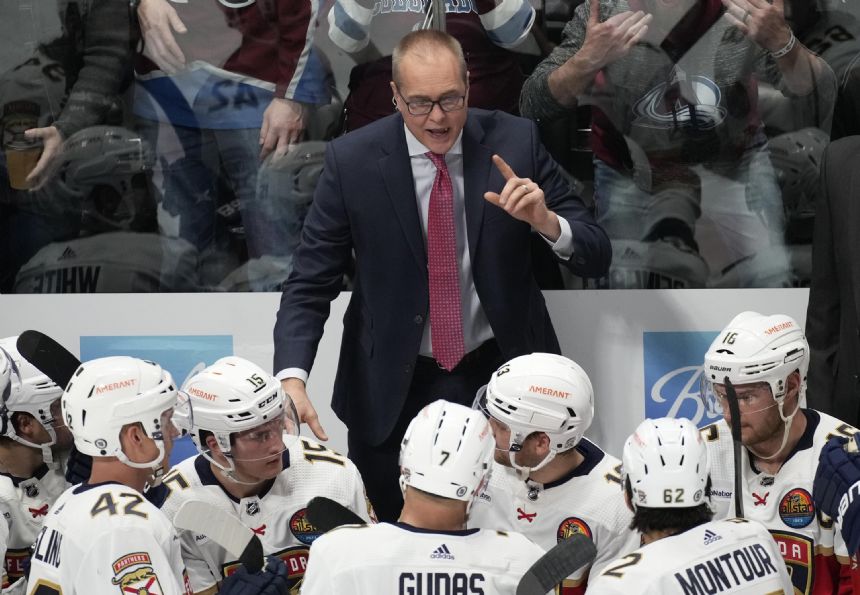 NHL fines Panthers' Maurice $25K for criticizing officials