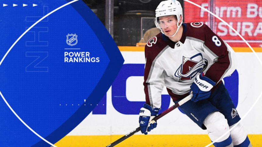 NHL Power Rankings: Avalanche rounding into form as playoff picture takes shape