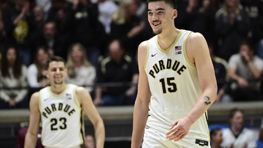 No. 1 Purdue faces big tests in Big Ten with Maryland, No. 9 Illinois coming up