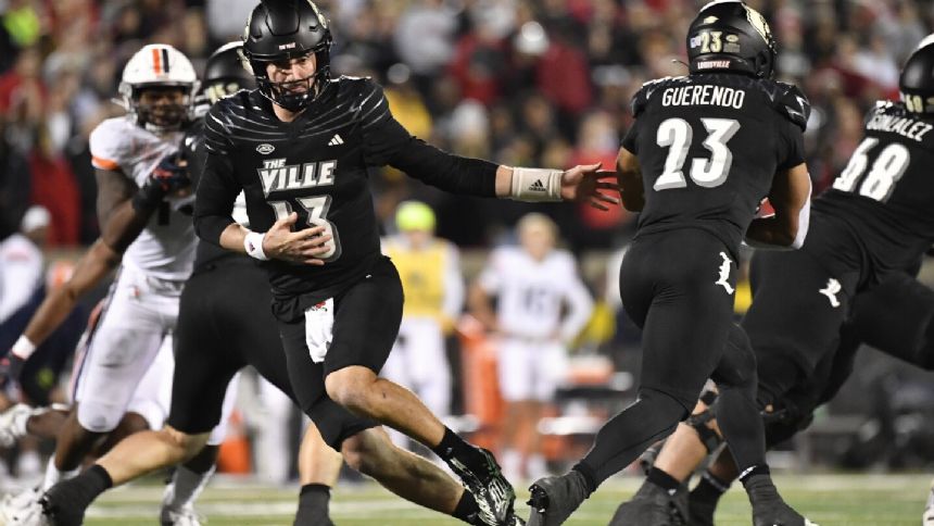 No. 11 Louisville takes its bid to land an ACC championship game spot to Miami