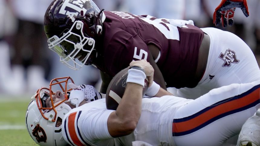 No. 11 Ole Miss, Texas A&M bring their sack-happy defenses into SEC West matchup