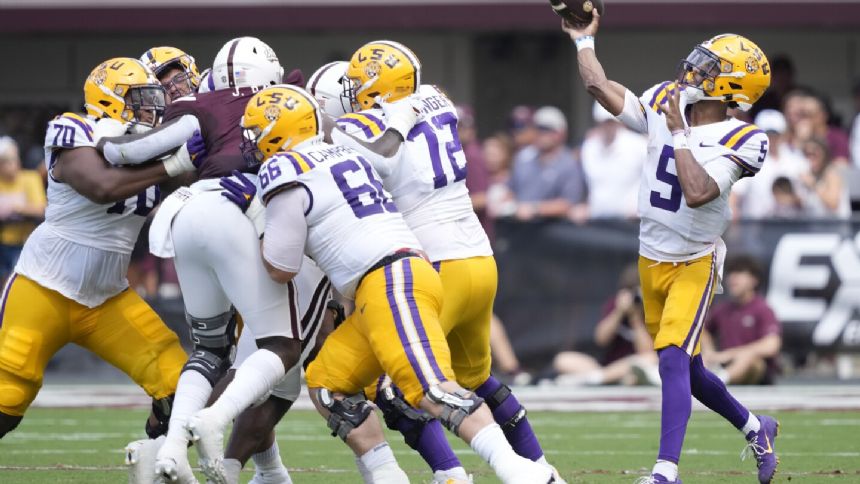 No. 12 LSU matchup with Arkansas features versatile QBs