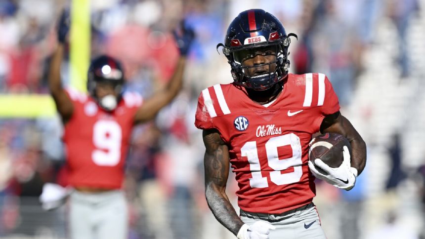 No. 13 Mississippi routs Louisiana-Monroe 35-3 with help of three straight TDs in third quarter