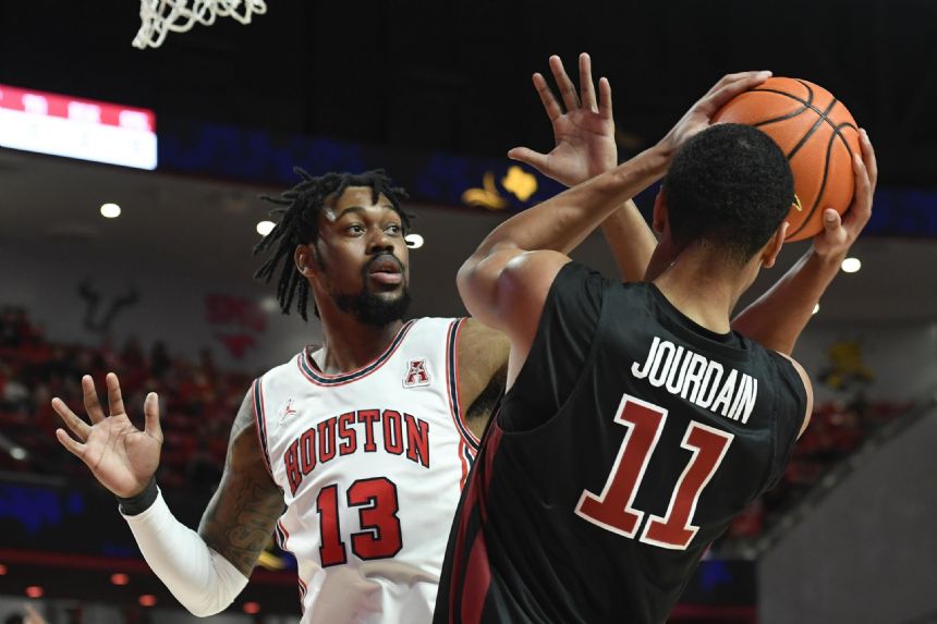 No. 14 Houston beats Temple 84-46 for 6th straight win
