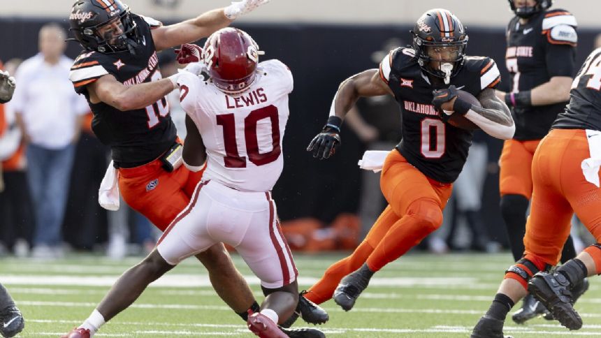 No. 15 Oklahoma State brings Big 12 title hopes to face newcomer UCF