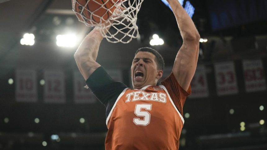 No. 15 Texas forward Kadin Shedrick held out vs fifth-ranked UConn as a precaution