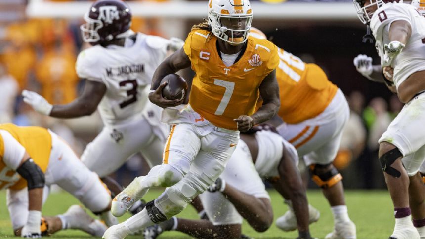 No. 17 Tennessee visits No. 11 Alabama for rivalry tilt a year after their dramatic top 10 showdown