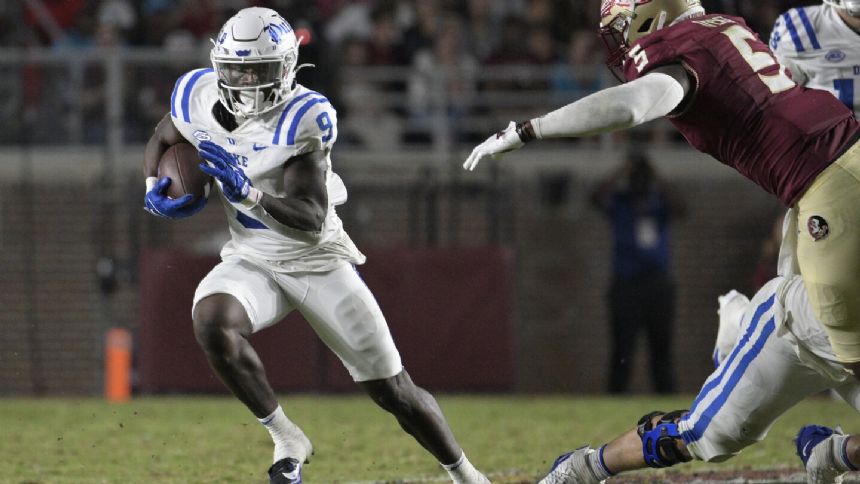 No. 18 Louisville, coming off bye, hosts No. 20 Duke with both teams eager to avoid second ACC loss