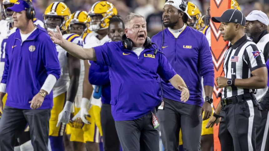 No. 18 LSU and unranked Florida seek strong finishes under their second-year coaches