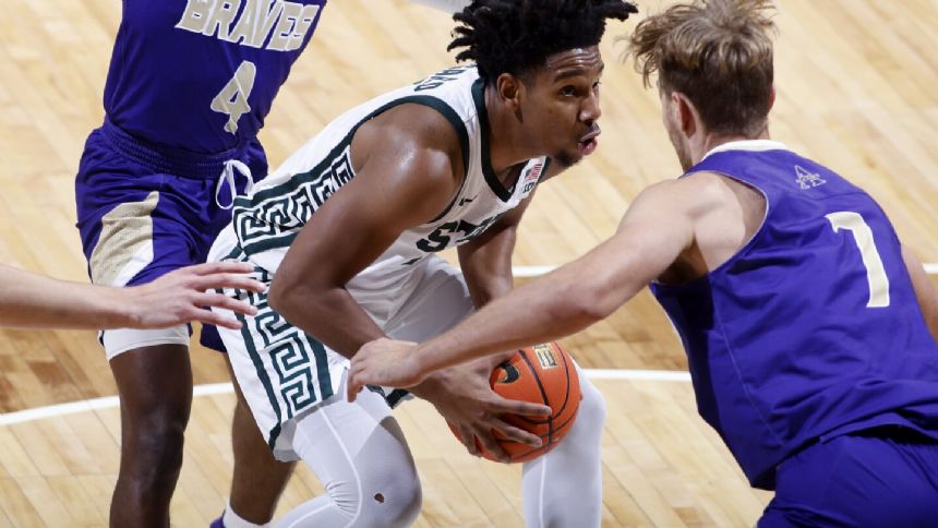 No. 18 Michigan State rolls to 81-49 win over Alcorn State