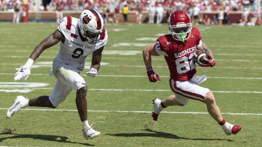 No. 18 Oklahoma to offer SMU a Power Five test a year before Mustangs move to the ACC