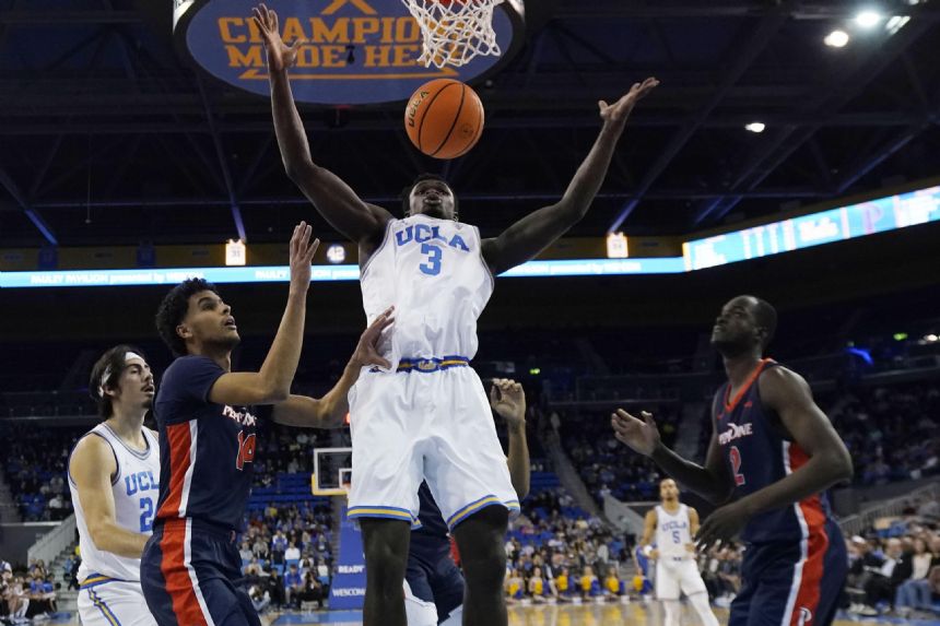 No. 19 UCLA has easy time with Pepperdine in 100-53 win