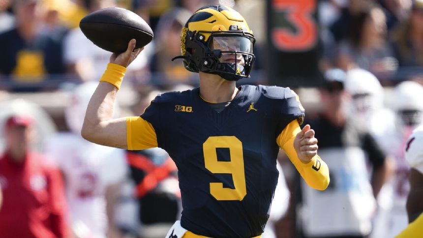 No. 2 Michigan starts slow but finishes strong in a 31-7 win over Rutgers