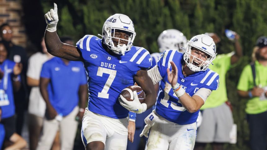 No. 21 Duke aims to follow Clemson upset with a short-week win against FCS foe Lafayette