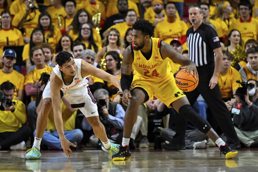 No. 22 Maryland tops No. 16 Illinois 71-66 to stay unbeaten