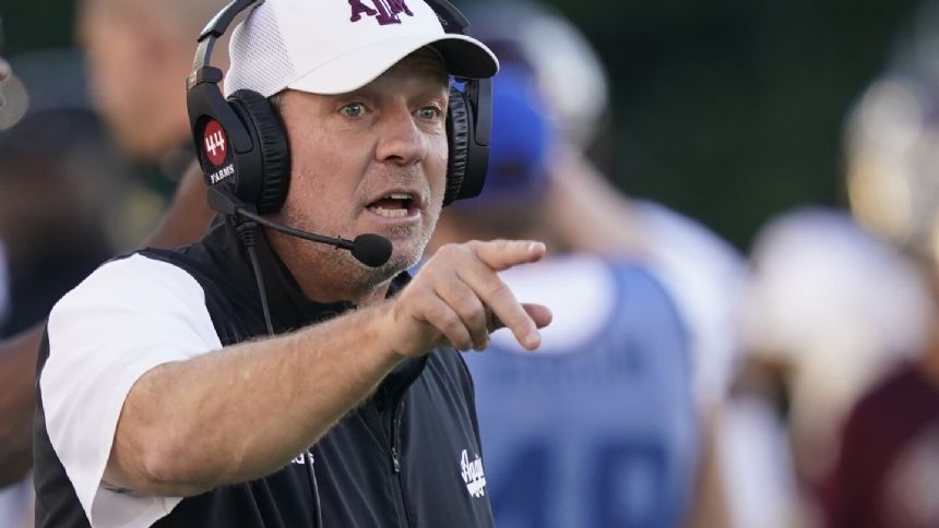 No. 23 Texas A&M begins season against New Mexico with new coordinator Bobby Petrino