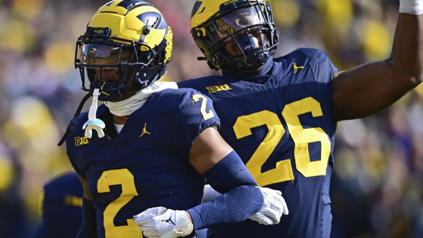 No. 3 Michigan beats No. 2 Ohio State 30-24 for 3rd straight win in rivalry