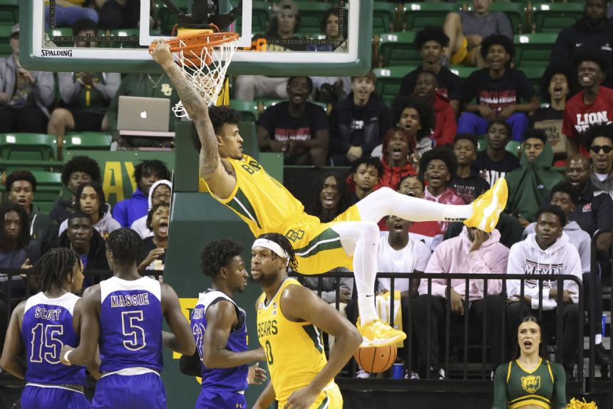 No. 7 Baylor lot of helpers in 89-60 win over McNeese State