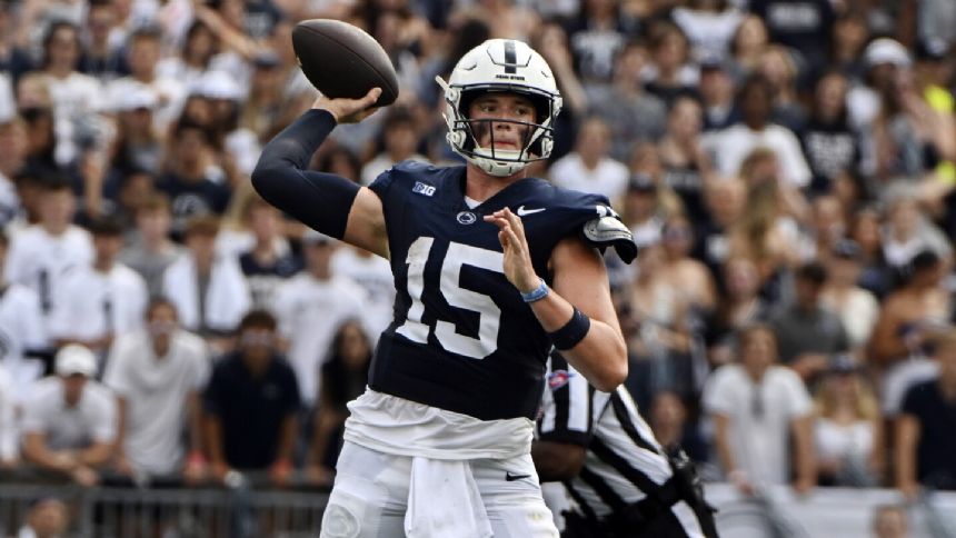 No. 7 Penn State looks to avoid slip-up against Illinois while Illini try to make a bold statement
