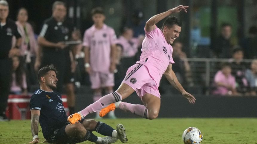 No Messi, no problem: Campana scores twice as Inter Miami beats Sporting KC