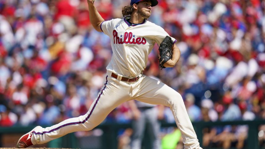 Nola, Schwarber lead Phillies to a 3-game sweep of Cardinals with a 3-0 victory