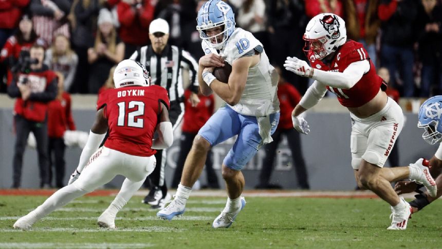 North Carolina and West Virginia bring 8-win records into the Duke's Mayo Bowl