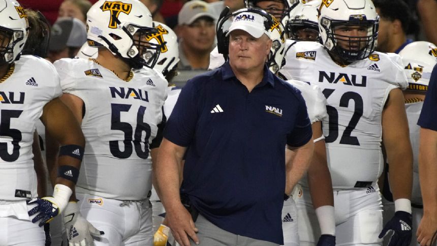 Northern Arizona fires football coach Chris Ball after 5 seasons