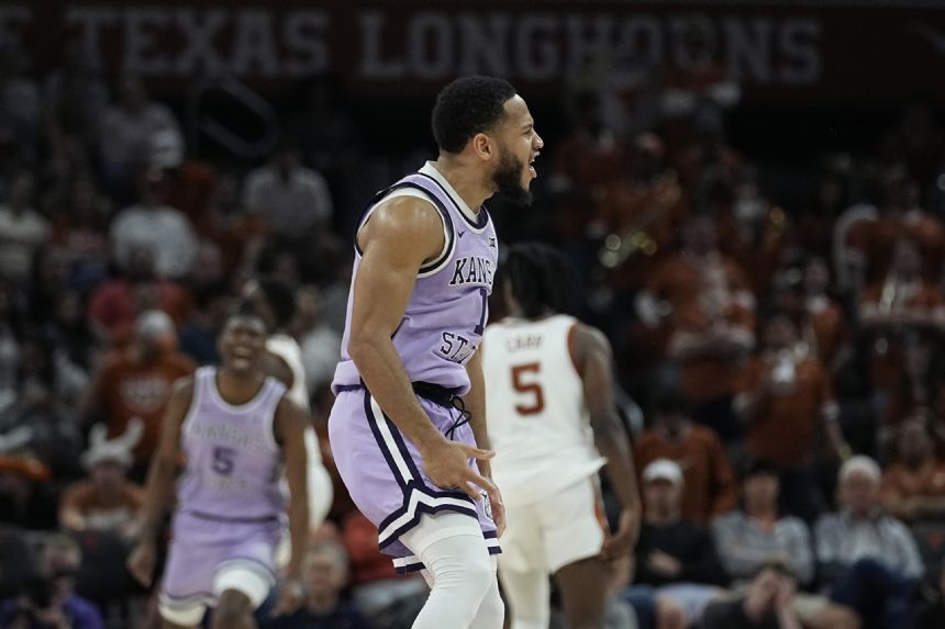 Nowell scores 36 as Kansas State beats No. 6 Texas 116-103