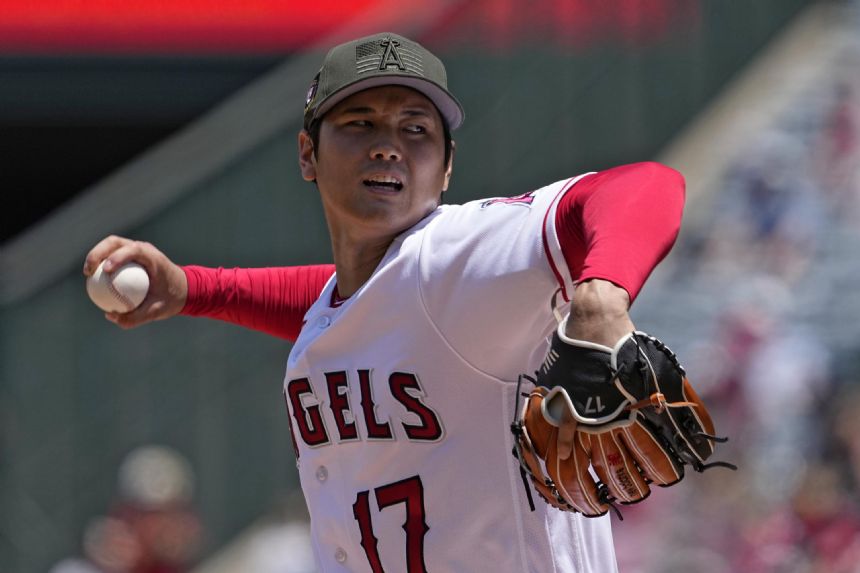 Ohtani strikes out 9, allows 2 hits in 6 innings, Angels top Twins 4-2