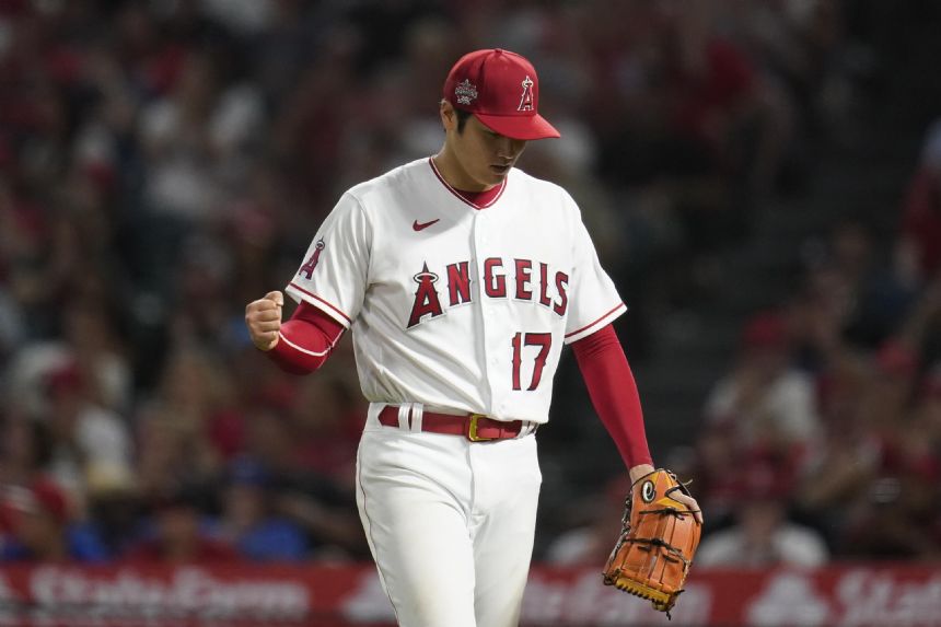 Ohtani strikes out career-high 13 in Angels' 5-0 win over KC