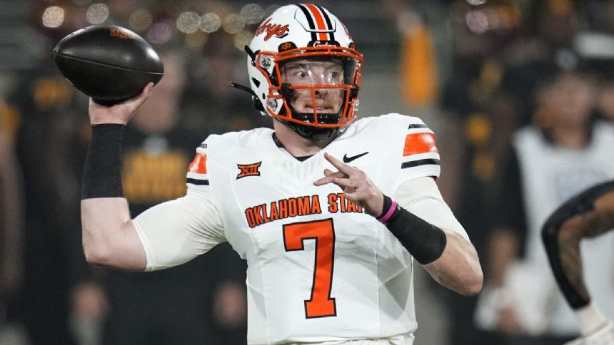 Oklahoma State looks to figure out its three-headed quarterback carousel vs. South Alabama