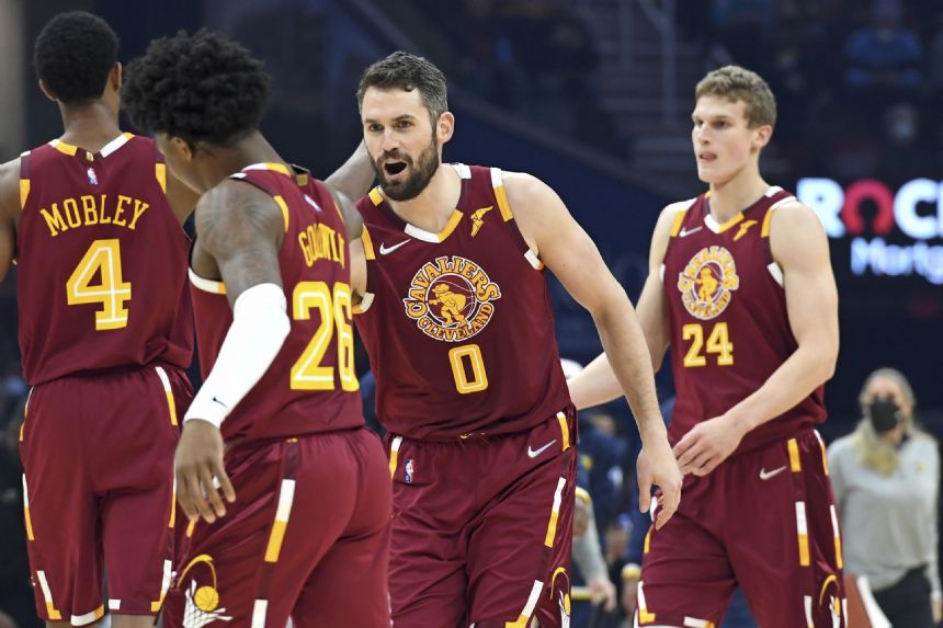 'Old Man' Love relishing reserve role with rising Cavaliers