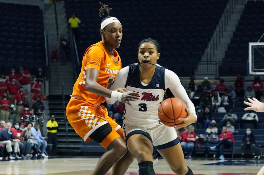 Ole Miss enters AP women's poll for 1st time in 15 years