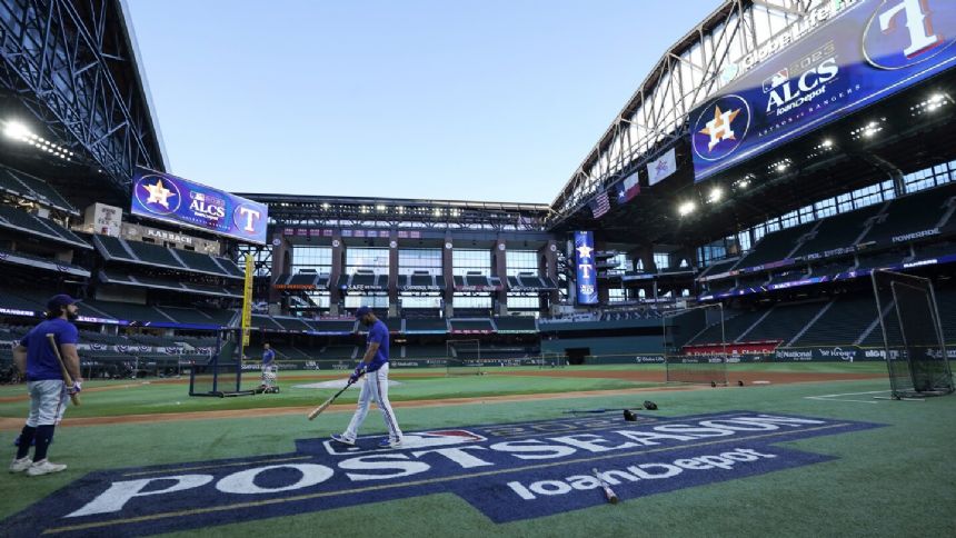 Open up: Rangers' retractable roof will be open for Game 4 of ALCS against Astros