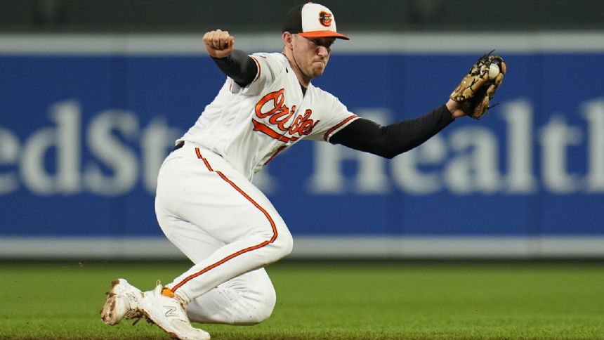 Orioles clinch the AL East title with their 100th win of the season, 2-0 over Red Sox